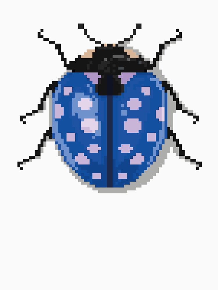 Pixel art beetle nº 033 by Kanistamps