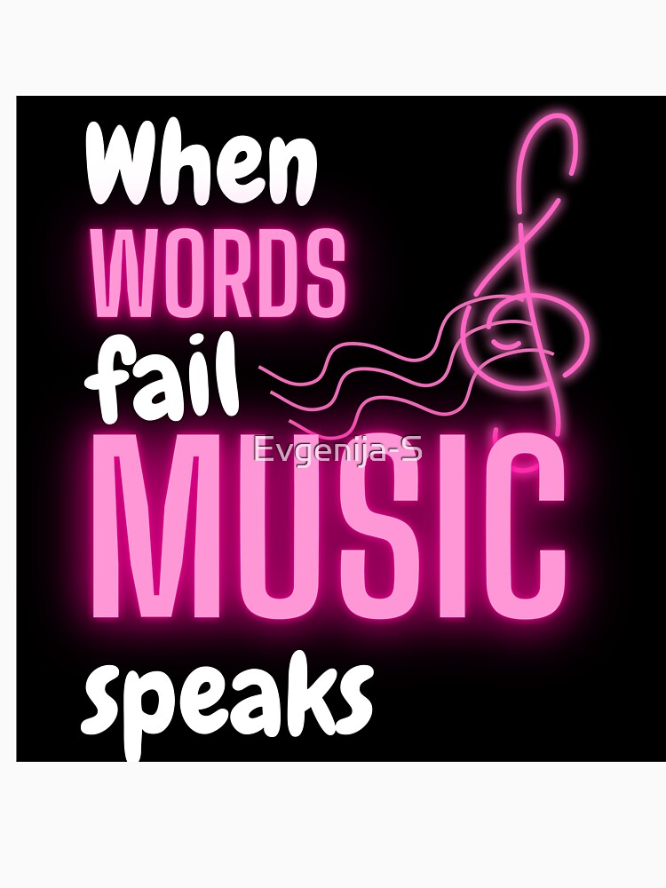 Music in neon by Evgenija-S