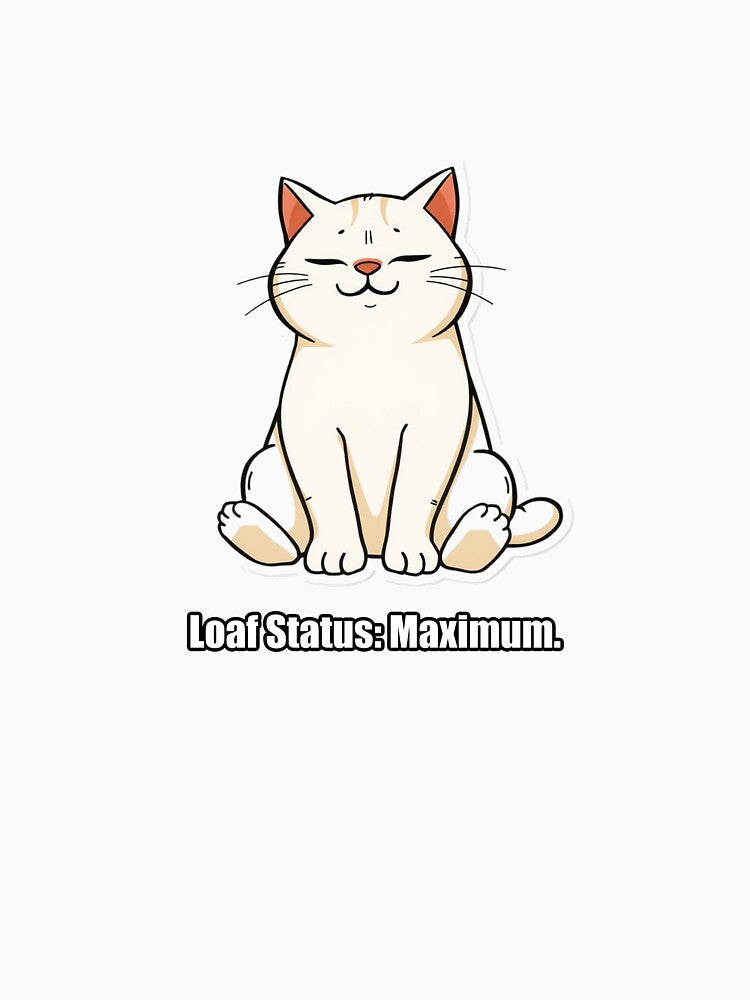 British Shorthair - Loaf Status Maximum - Funny Cat Loaf Gift by pawdrops