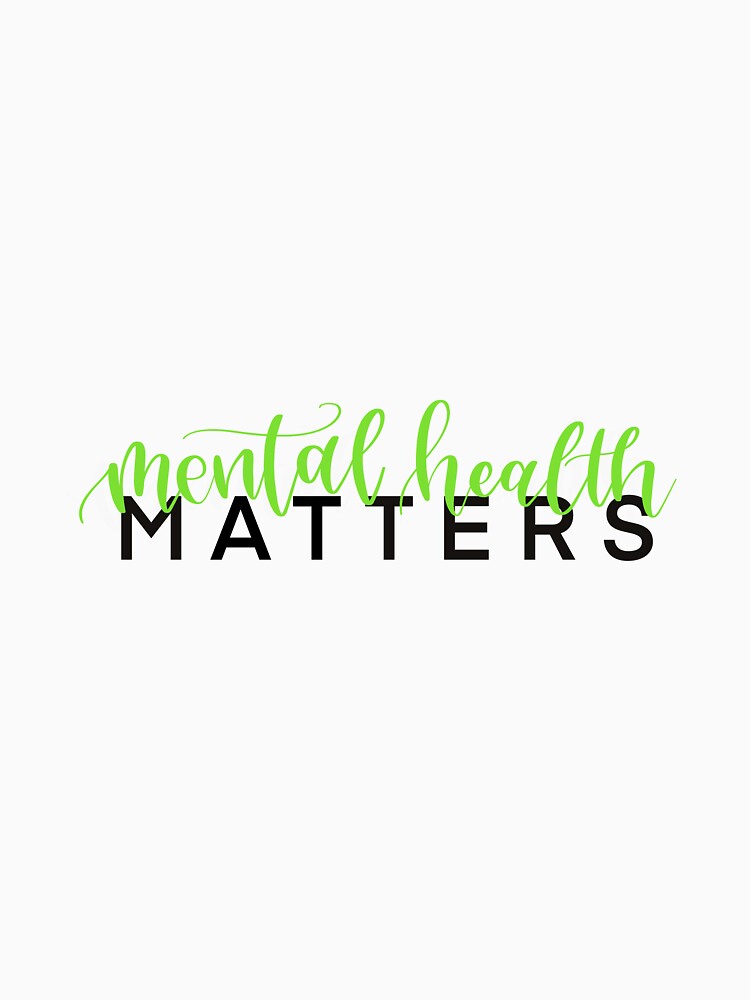 Mental Health Matters (Green) by sgunturu2