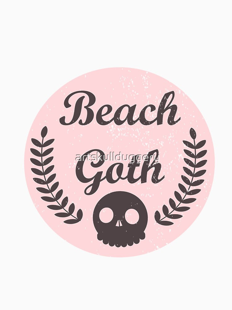 Beach Goth by artskullduggery