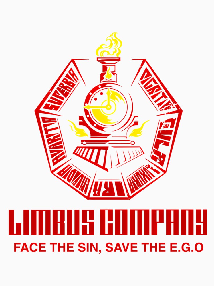 Limbus Company Logo Sin Train Emblem by SophiaRobbins53