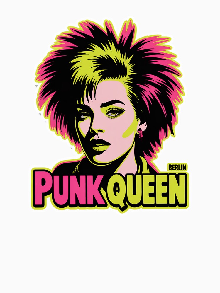 Punk Queen Berlin Pop Art Sticker by LukaRealm
