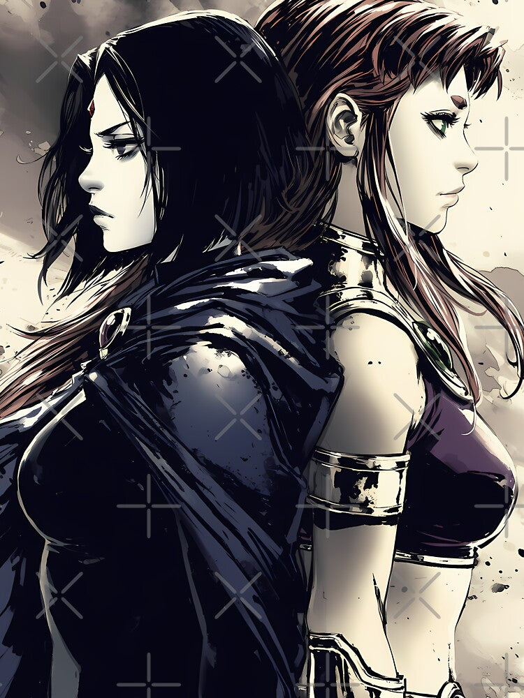 Raven & Starfire - 10 by Infinite-Aspire