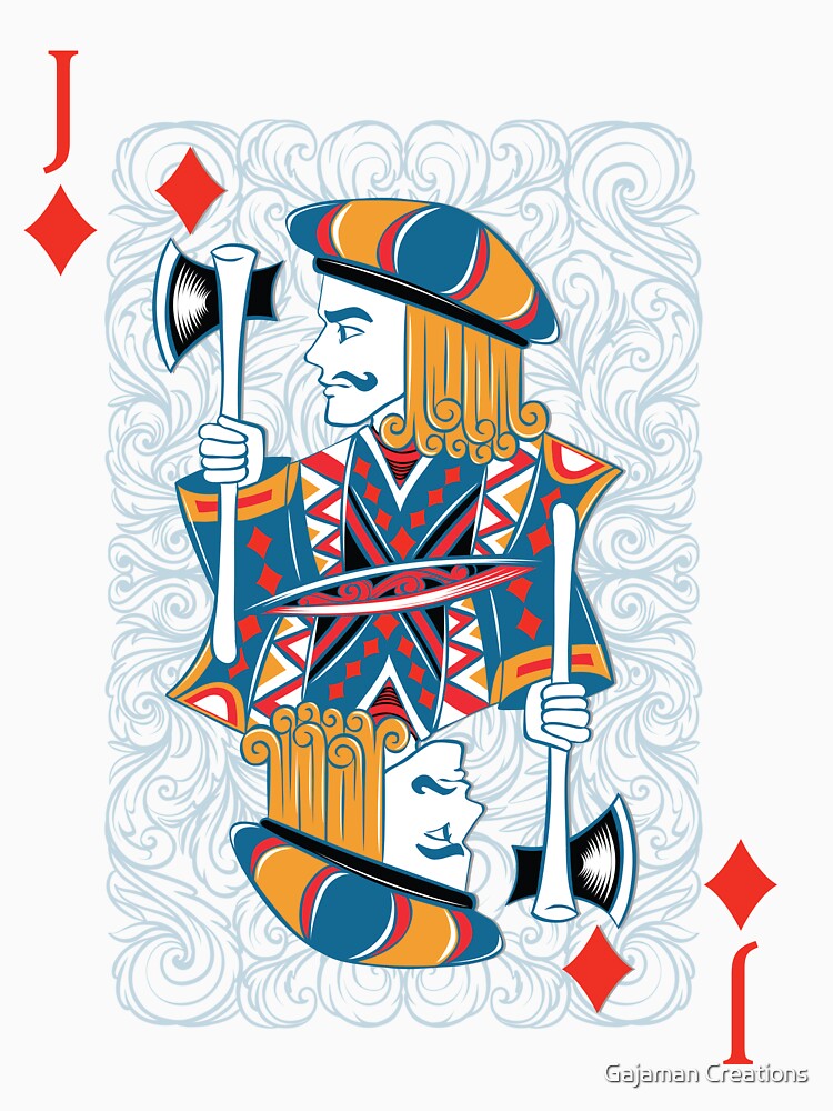 Poker Cards (Diamond Jack) by Gajaman Creations