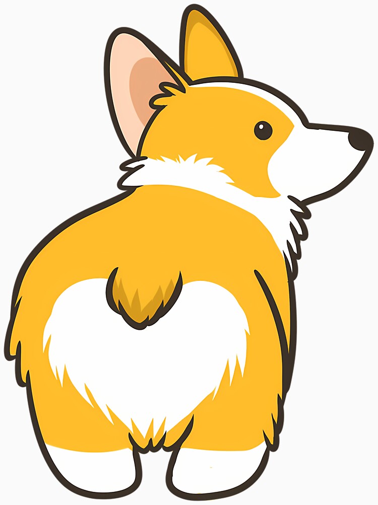 Corgi-Heart-Butt by AlexandraLFranc
