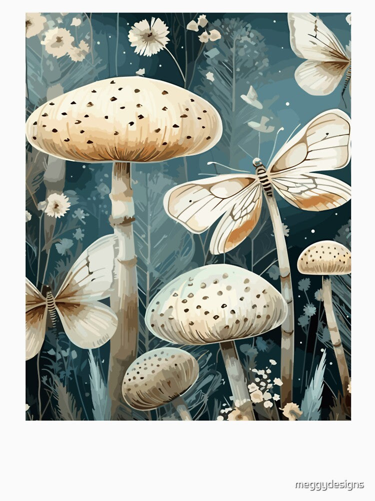 Whimsical Dreams Luna Moth Art by meggydesigns