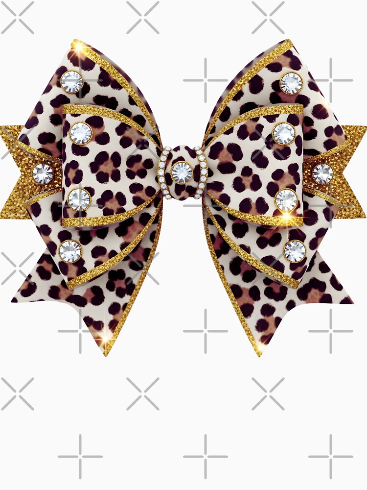 Leopard Coquette Bow PNG | Soft Girl Girly Sublimation Design by Ellen'Studio