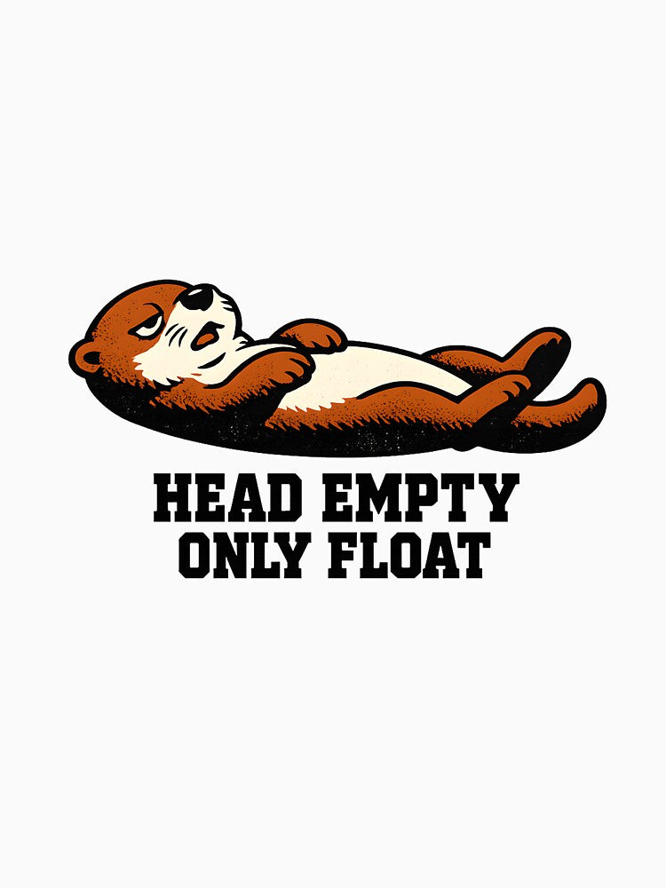 Head Empty Otter Only Float | Brainrot Meme by BeanToePets