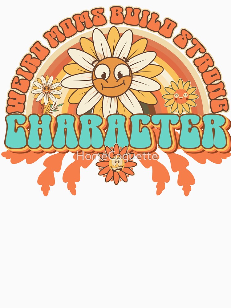 One groovy mama Groovy gift for mothers and mum quote Groovy moms build strong  character by HomeCoquette