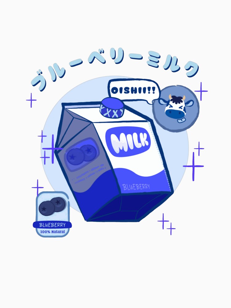 BLUEBERRY MILK GRAPHIC by TorinMaddox