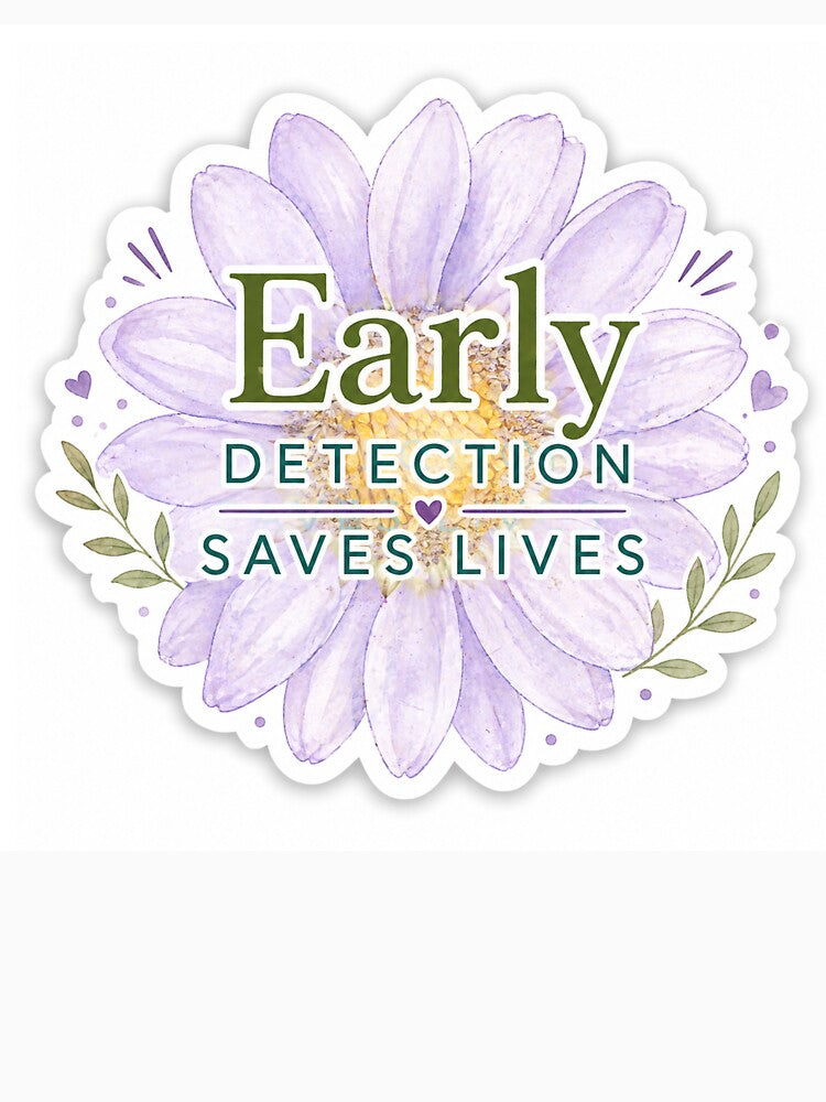 Early Detection Saves Lives Dog Cancer Awareness by DrakeDogShop