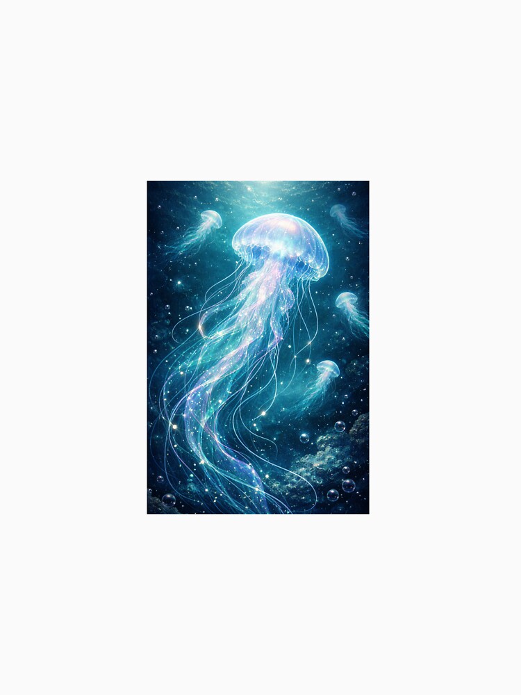 Dreamy Jellyfish Ocean by Elloracomplex