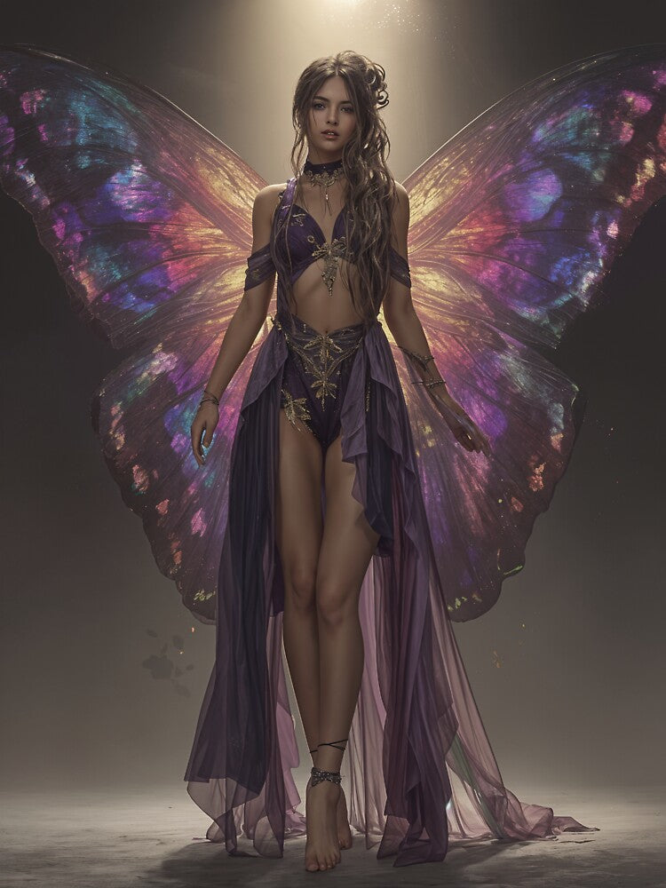 Whispers of the Veiled Butterfly by oanaunciuleanu