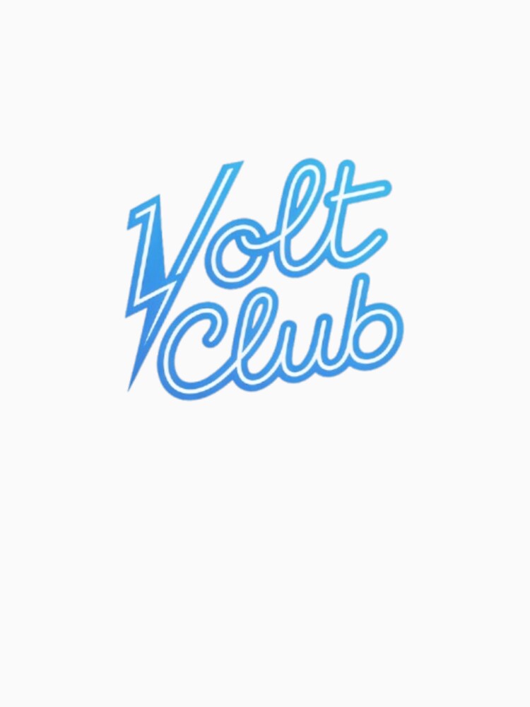 Volt Club Neon Lightning – Electric Retro by vvcreativedesigns