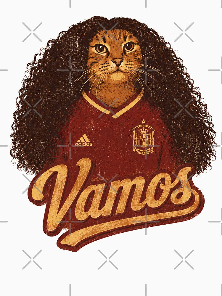 Gato cucurella meme cat Vamos spain by darkdotsdesigns