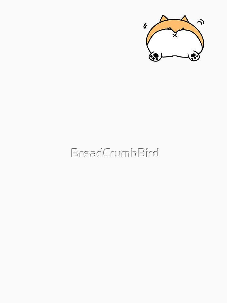 Corgi butt with paws by BreadCrumbBird