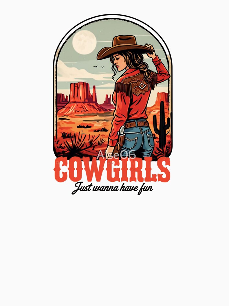 Cowgirl In Red Shirt by Aise06