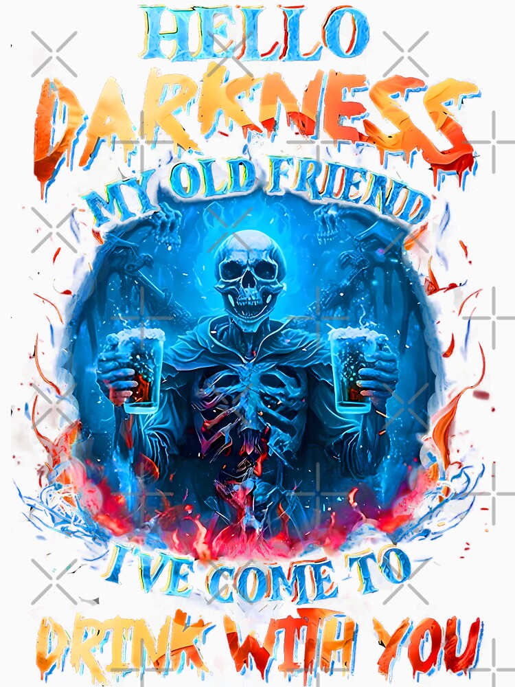 Hello Darkness my old friend by MangaCortaTees