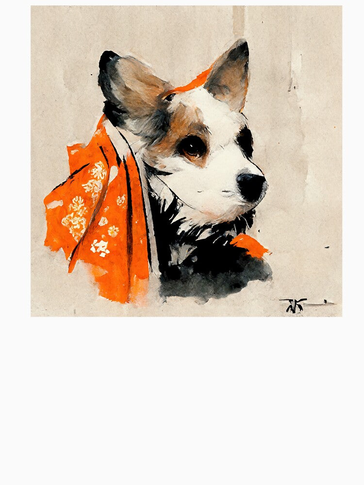 cute corgi painting by Aliveforfun
