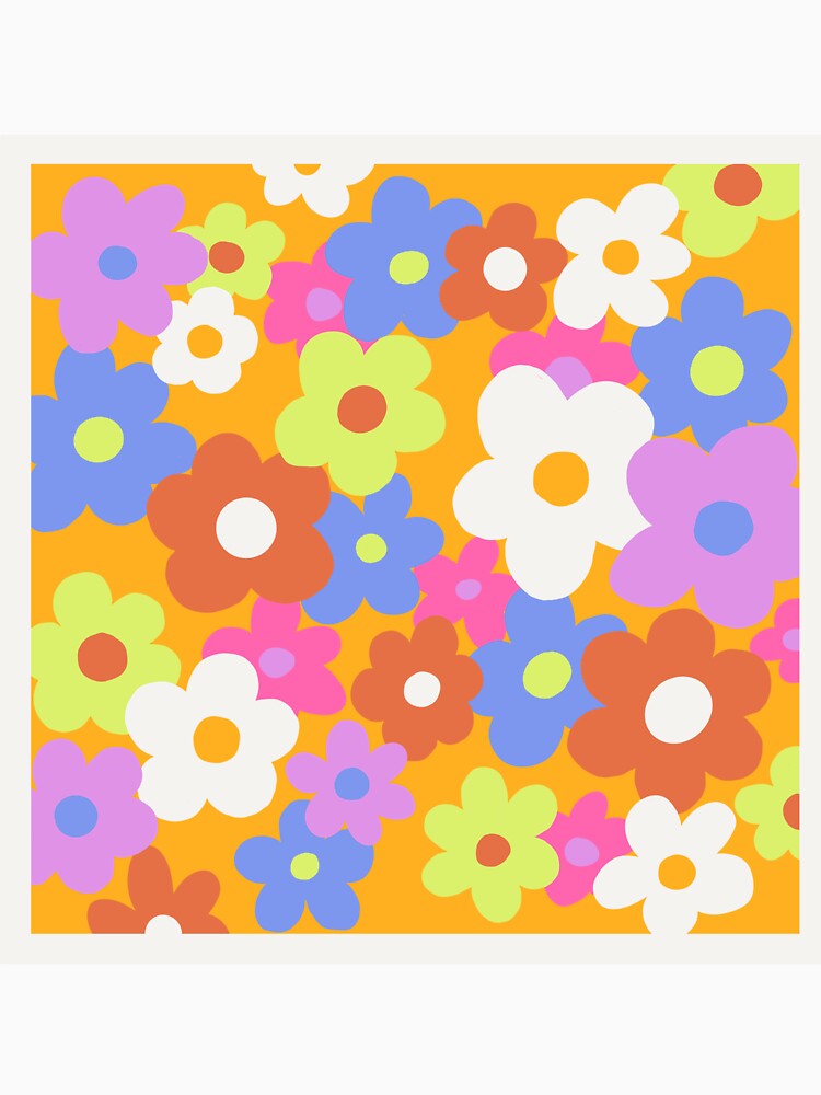 Groovy flowers by M Kelly
