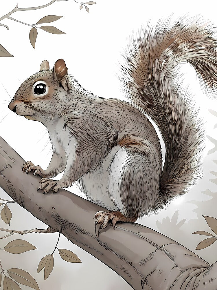 Scene Wildlife Illustrations Animal Art Nature Creature by ART ATTACK ZONE