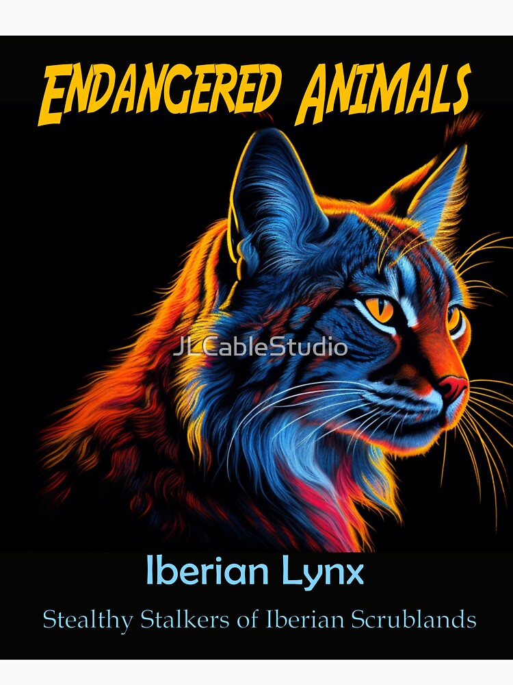 Iberian Lynx: Stealthy Stalkers of Iberian Scrublands by JLCableStudio