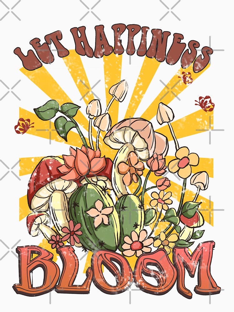 "Let Happiness Bloom" Psychedelic Desert by FlawlessSeams