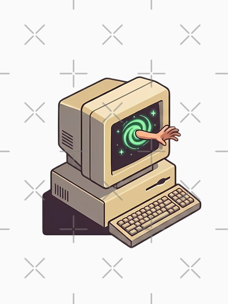 Retro Glitch Reality Warp by jo-e-basta