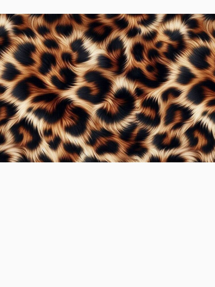 Realistic Leopard Fur Animal Print Texture by LYAN-STORE