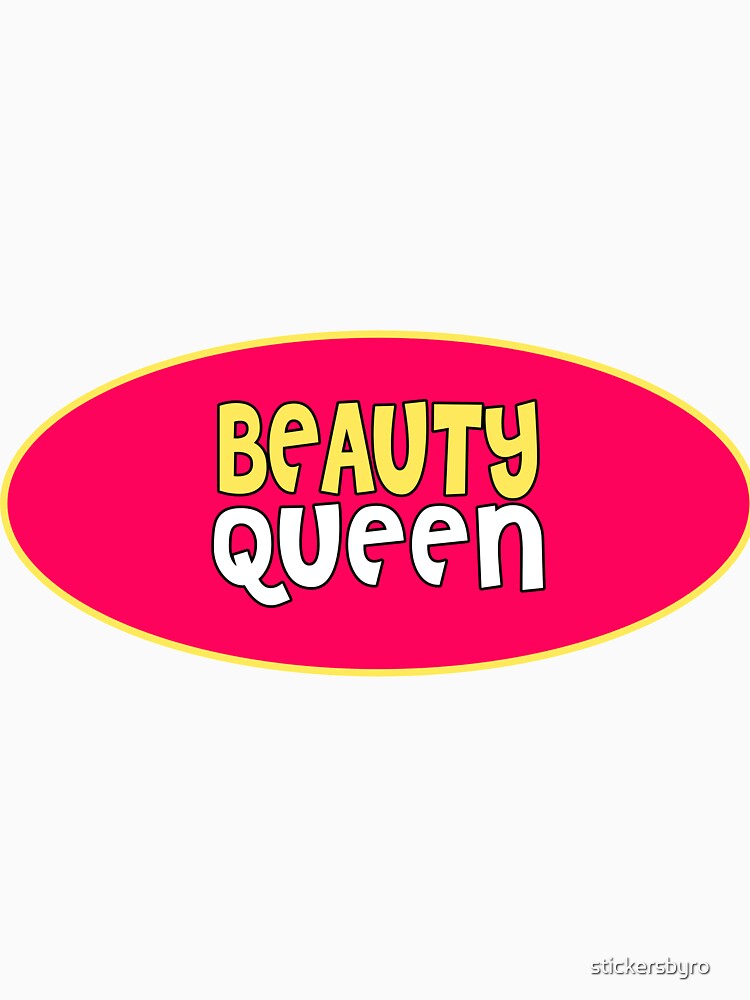 y2k beauty queen vending machine stickers by stickersbyro ☆