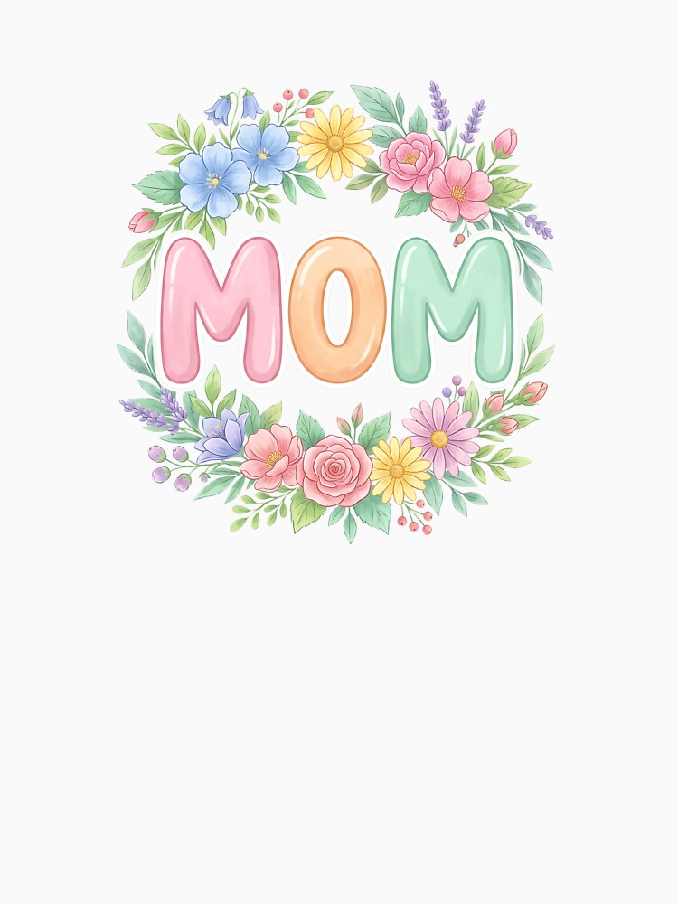 Floral Mom Vintage by yartyartyart