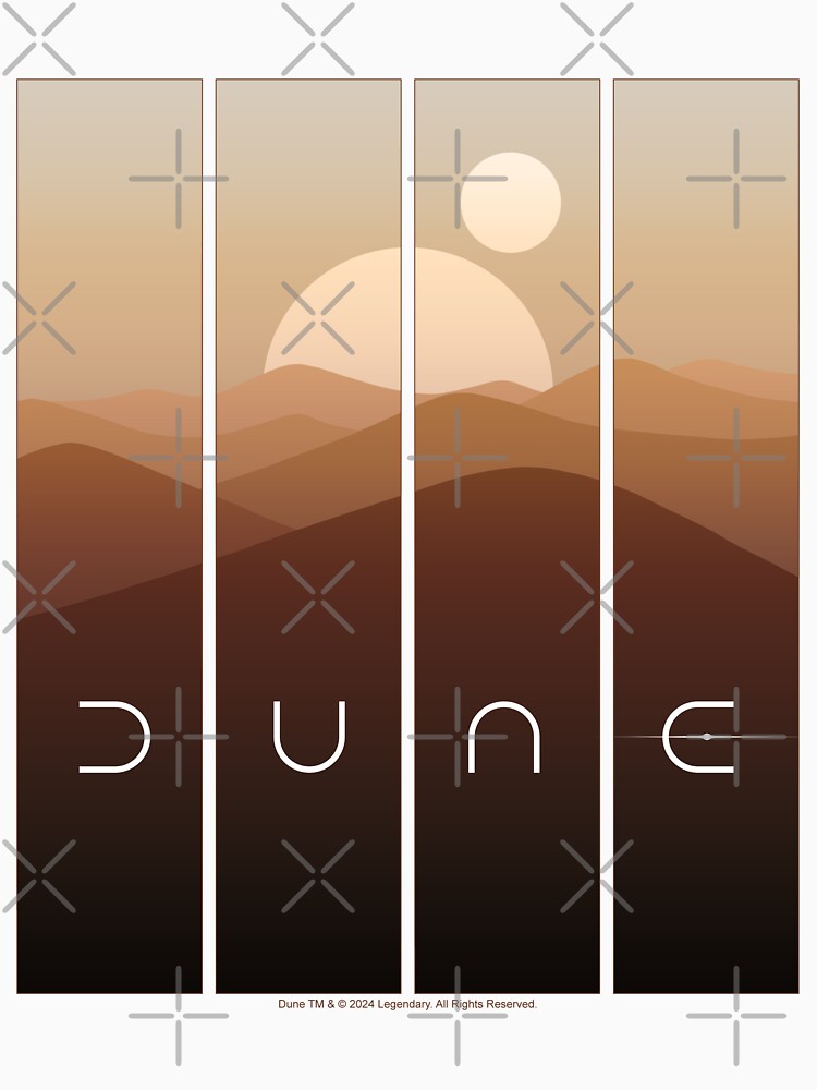 Dune Movie Arrakis Landscape Panels by chrisjamesflow