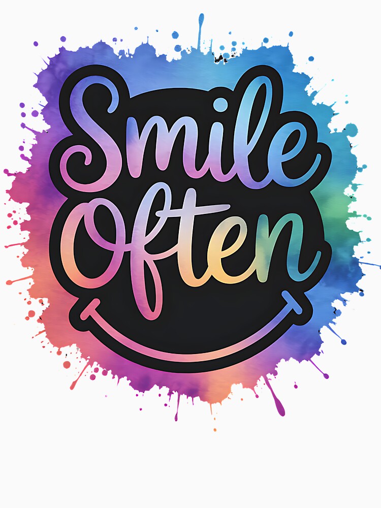 Smile Often by SpeakingPrint2