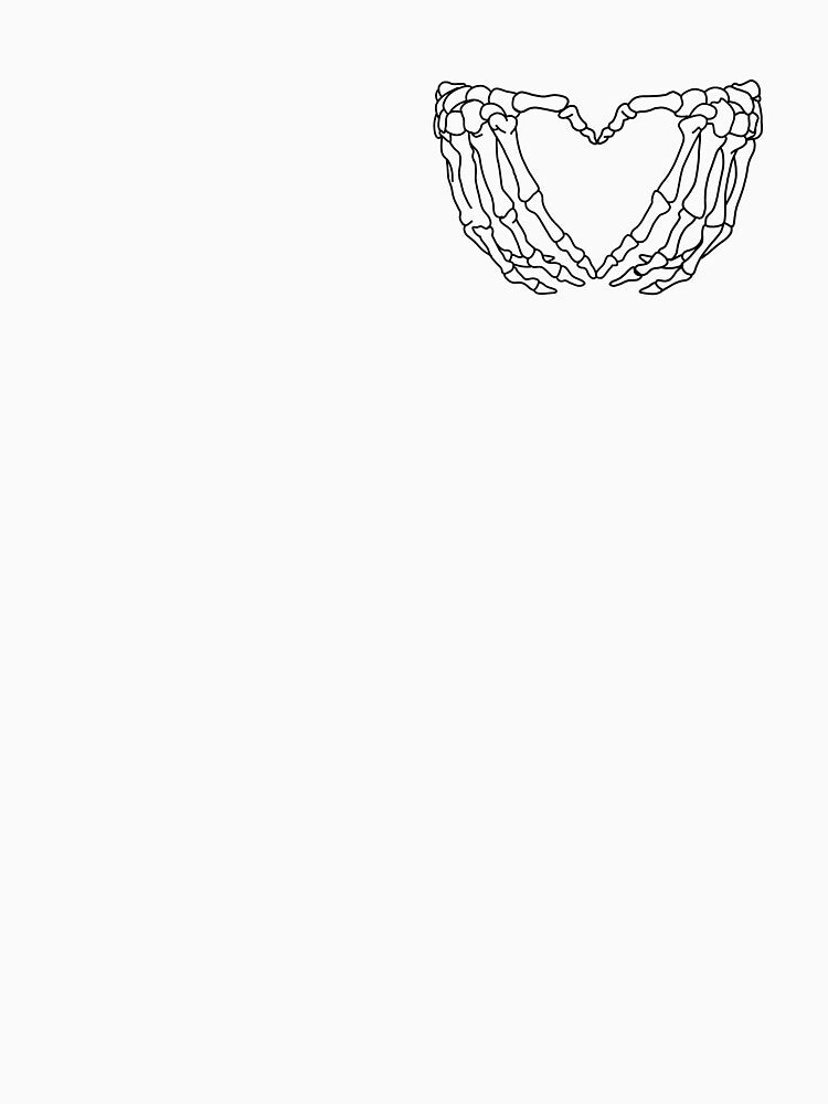 skeleton heart (black outline) by y2kdiariesbyliz