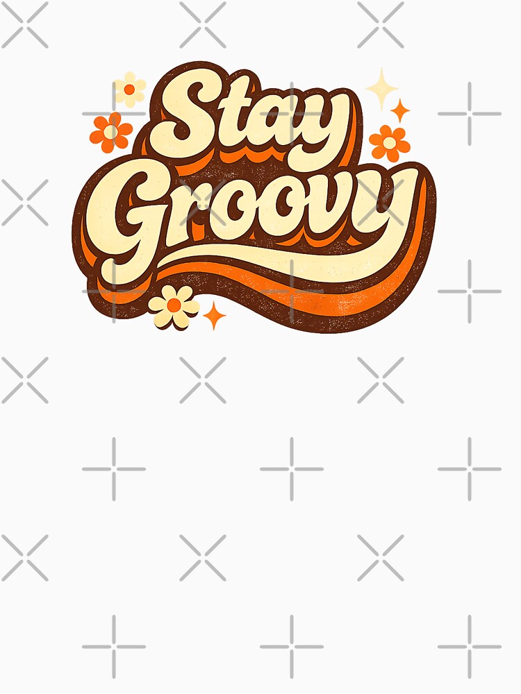 Stay Groovy Retro 70s Typography by avinigav