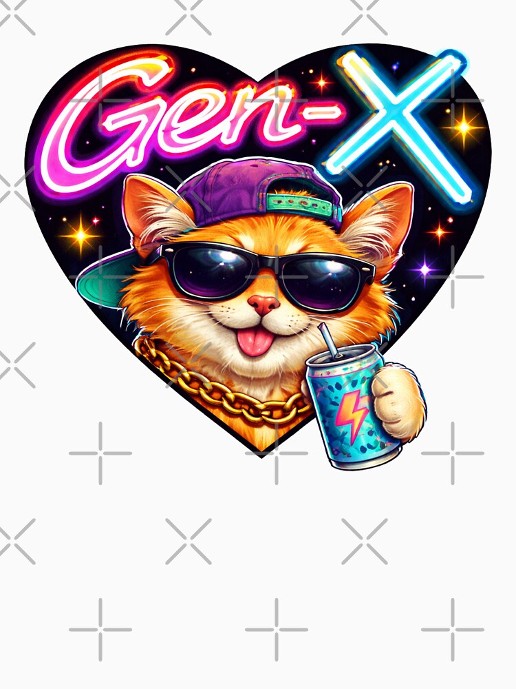 Gen-X - Cool Cat by Myra365Art