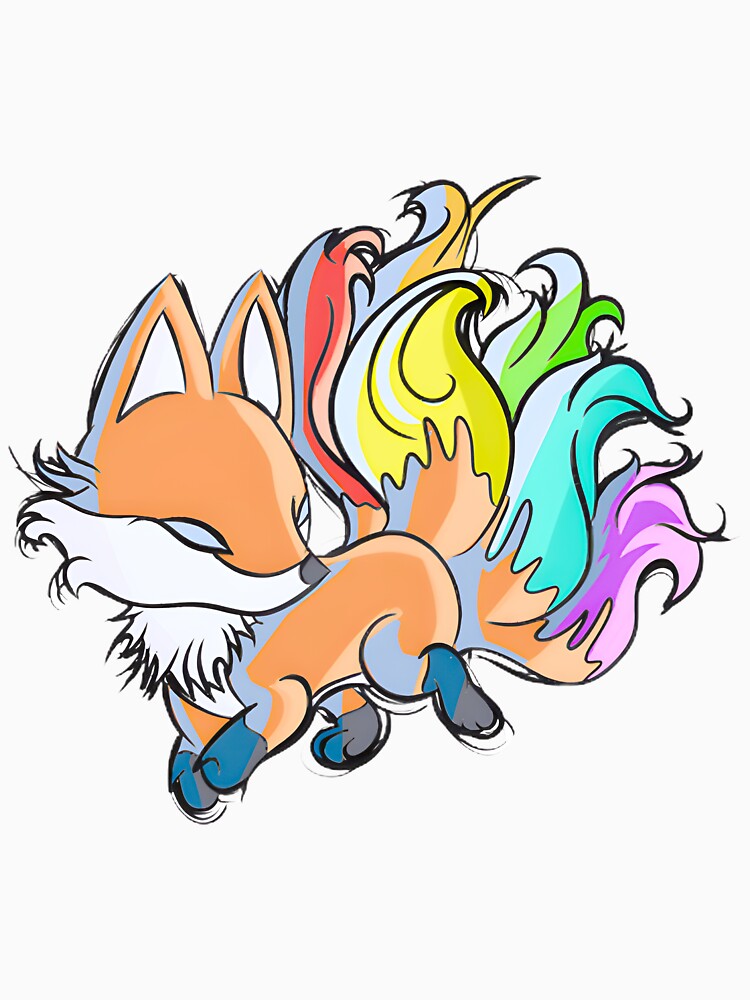 Kawaii Tailed Fox LIMITED EDITION by Geraldo Gonzalez