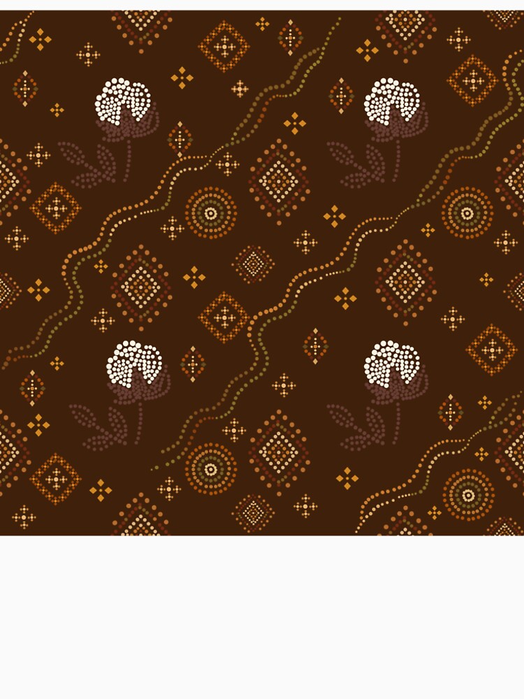 Cotton Modern Isan Dot Textile by Lannanun
