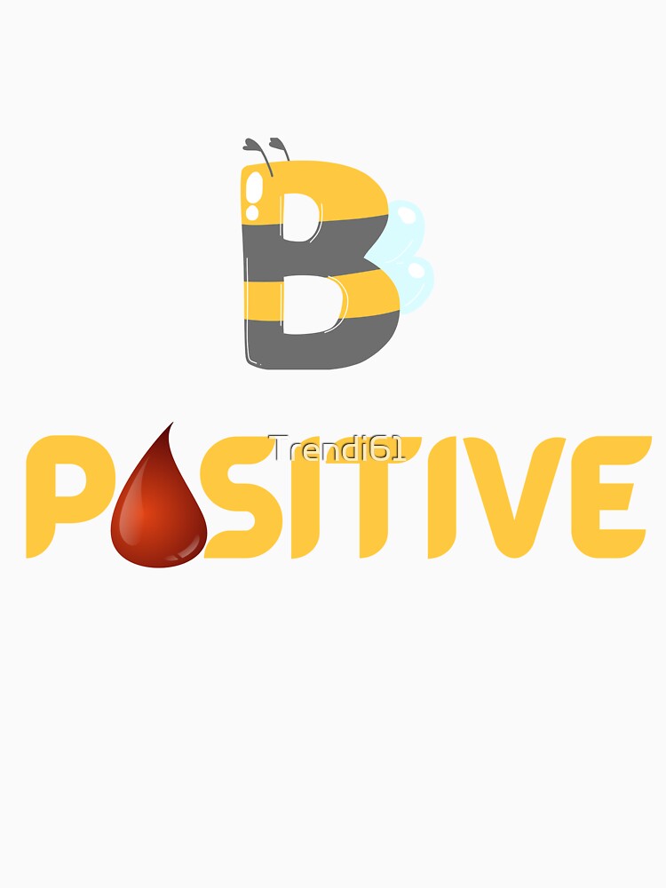 B Positive-White Background by Trendi61