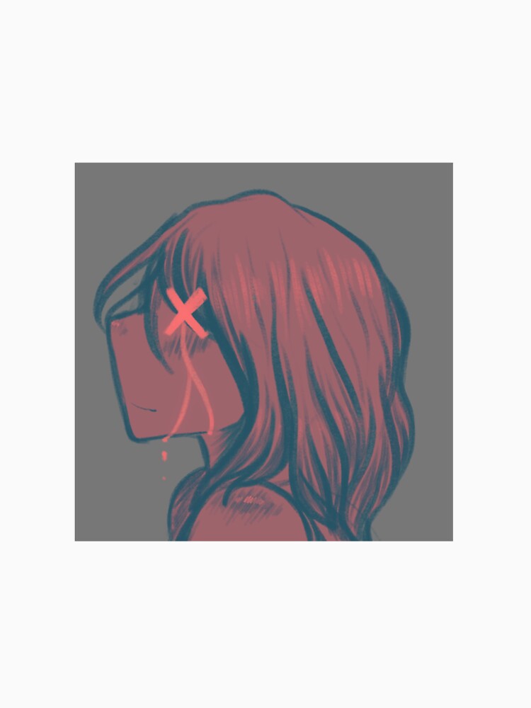 Sad Anime Girl by BakaBuffBunny
