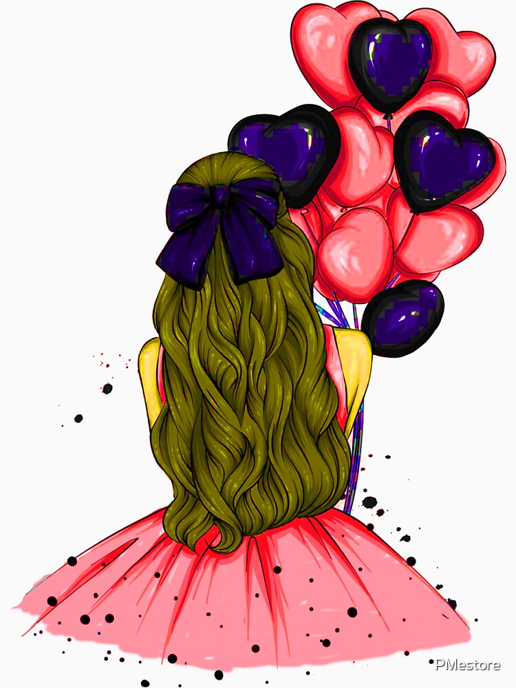 back side pose balloons by PMestore