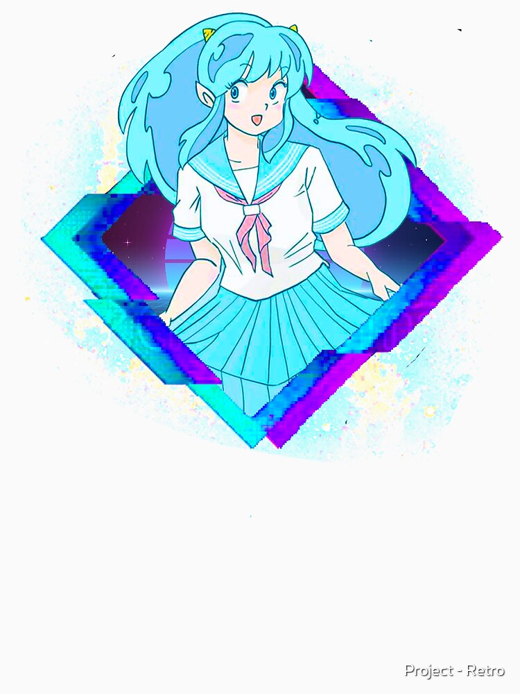 Retro anime girl Vaporwave by Project - Retro