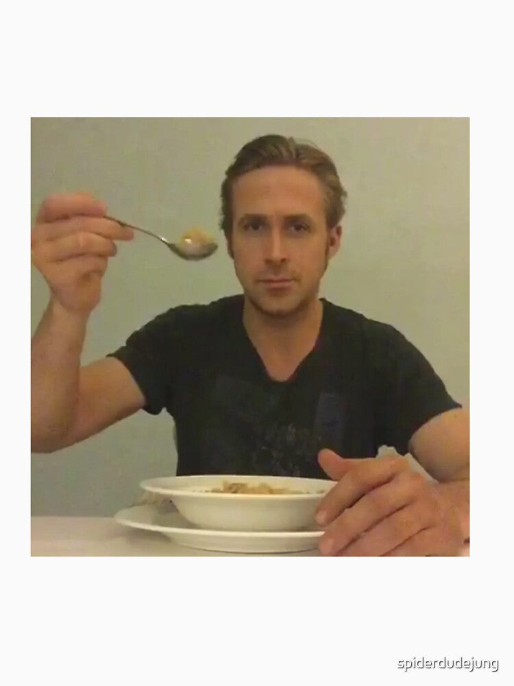 Ryan Gosling - Cereal by spiderdudejung
