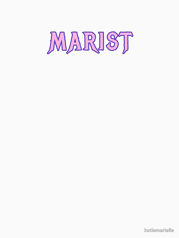 Marist Pink and Purple Metal Logo by katiemarielle
