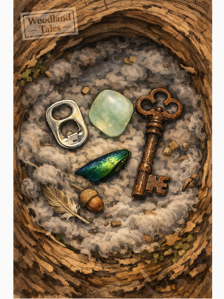 The Crow’s Treasury - Goblincore by bapupa