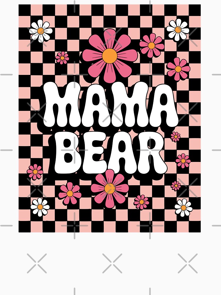 retro groovy floral mama by Lydyb-creations