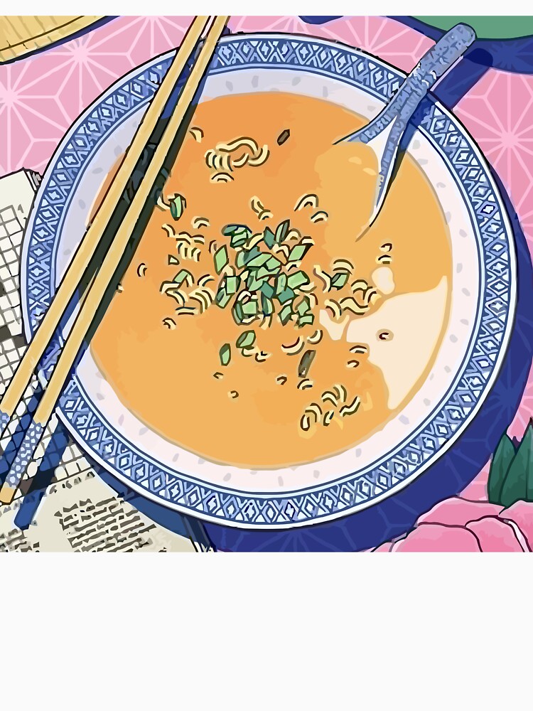 Spicy Ramen with Green Garnish by shndise