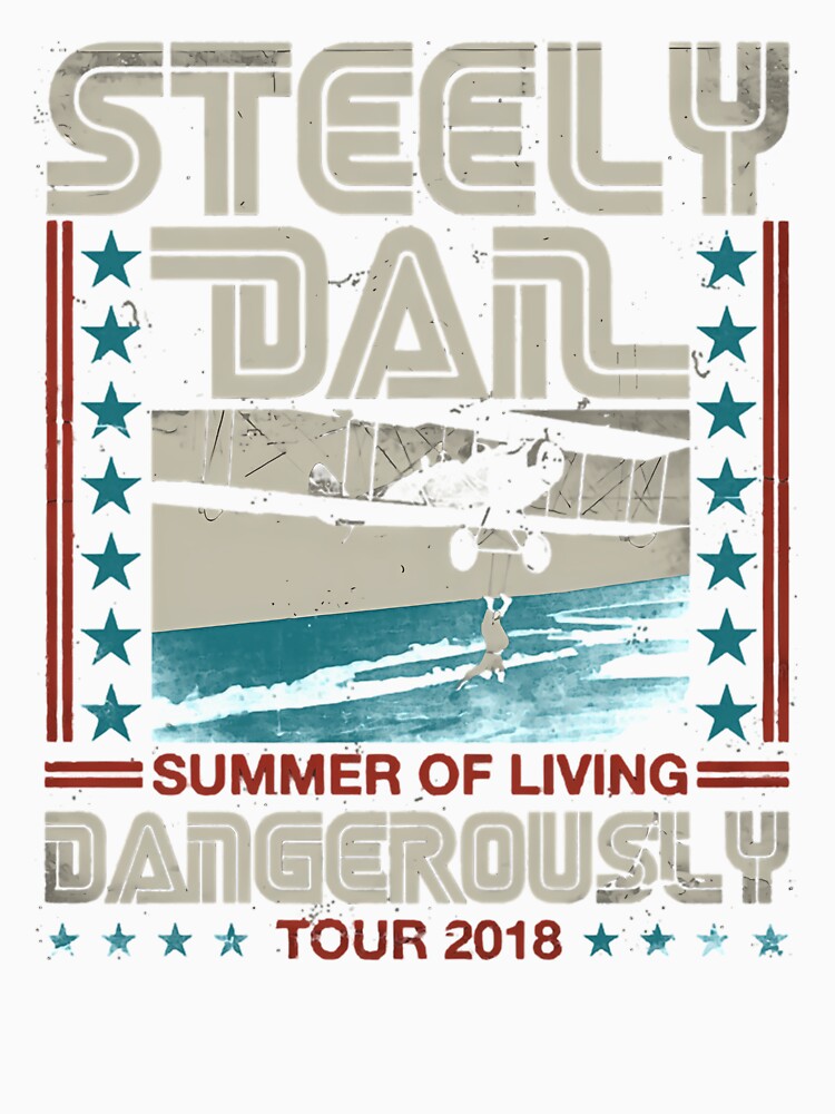 Rock Band Do It Again Steely Masket Steely Galaxi Steely Stuffed Steely Youtubes Steely Longsleeve Steely Shoping Steely Trending Steely Summer Of Living Dangerously Tour 2018 by SHARK design
