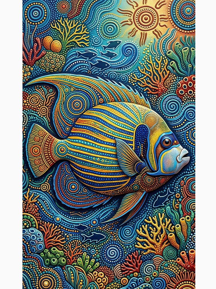 EMPEROR ANGELFISH by likbatonboot